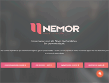 Tablet Screenshot of nemor.com.br